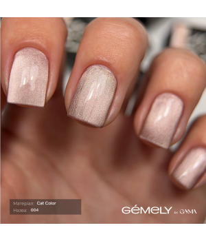 Гель-лак Gemely Cat color №004, 6 мл HEMA/TPO free